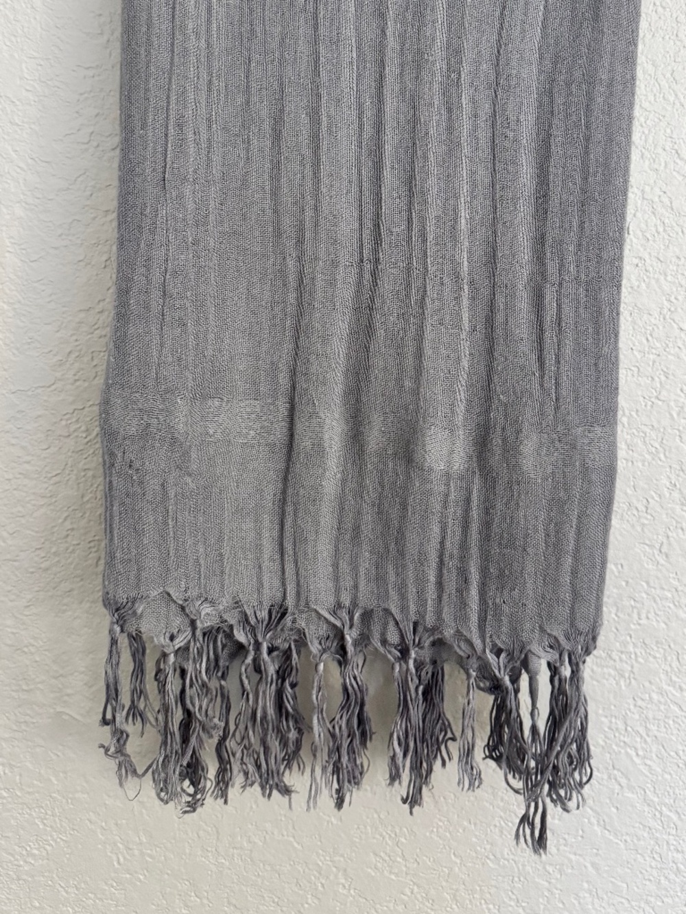 Love Quotes Oversized Scarf - Grey - Picture 2 of 5